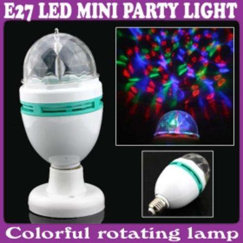 E27 LETS PARTY ROTATING LAMP